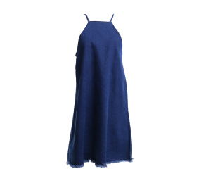 The Editor's Market Dark Blue Mini Dress