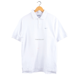 Nike White Polo T-Shirt