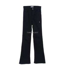 hellolilo Black Long Pants