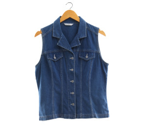 Marks & Spencer Dark Blue Denim Vest
