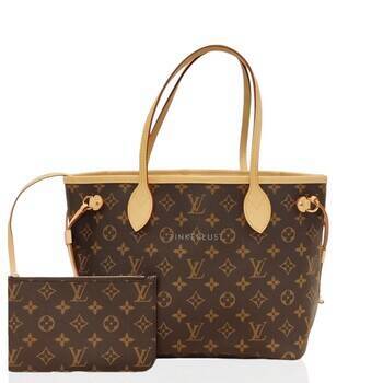 tas tote bag Louis Vuitton Neverfull Pm MonogramInside Beige Tote Bag Tinkerlust