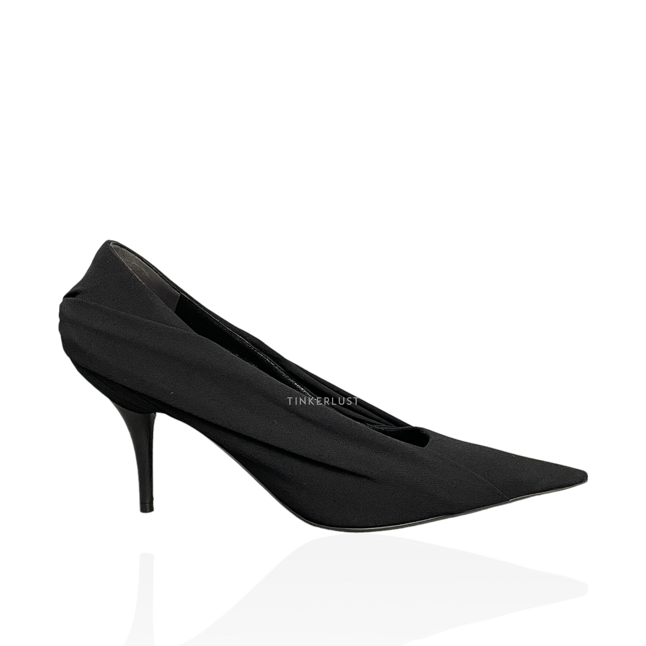 Balenciaga black heels hotsell