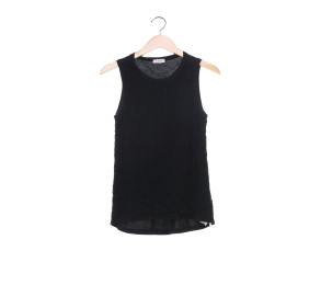 Mango Black Lace Sleeveless