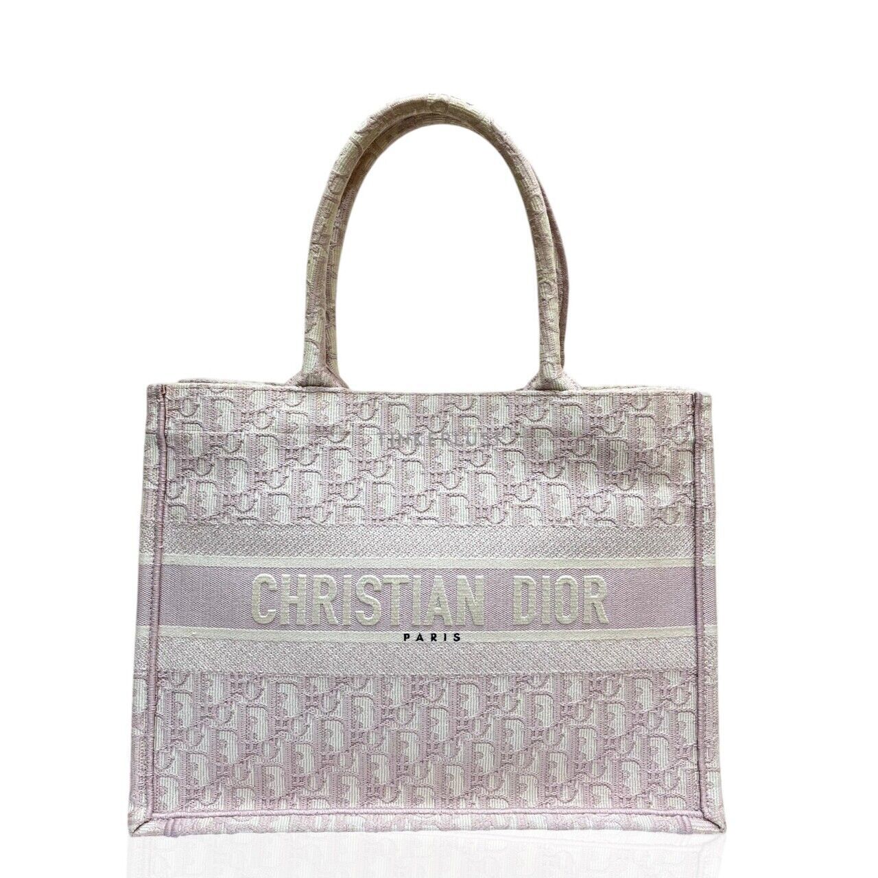 Pink dior tote sale