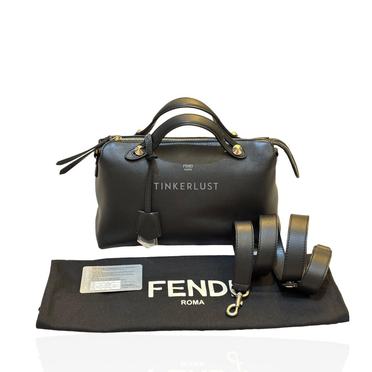 tas satchel Fendi By The Way Small Black 2018 Satchel Tinkerlust