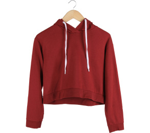 Divided Red Hoodie Sweater