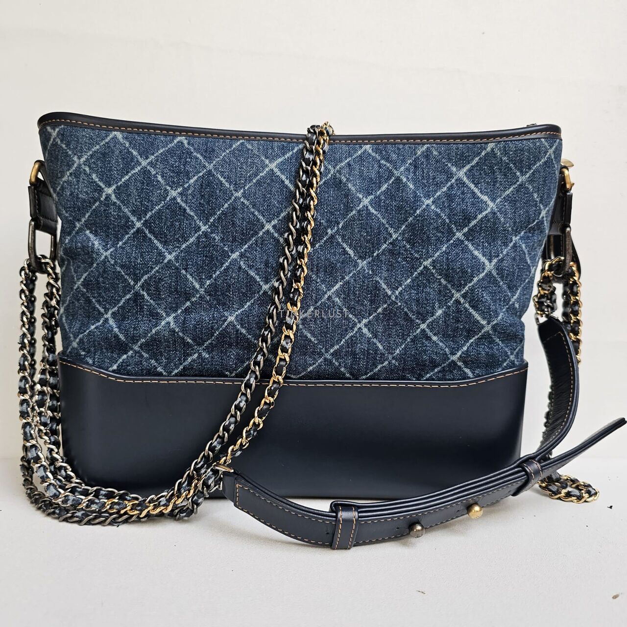 Chanel gabrielle bag discount denim