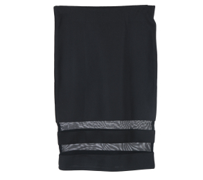 Divided Black Skirt