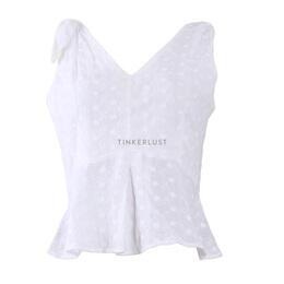 Pomelo. Broken White Sleeveless