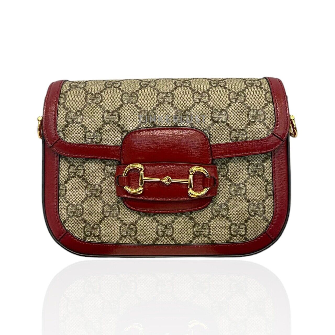 Gucci red sling bag sale