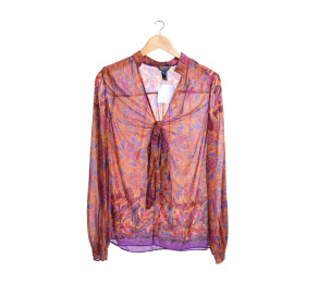 Mango Multi Colour Patterned Blouse