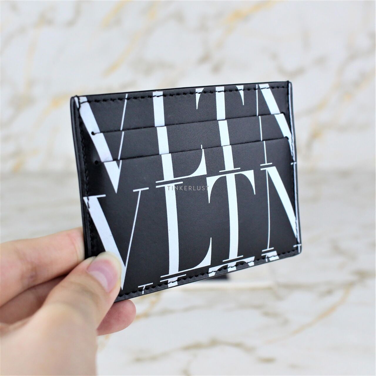 aksesoris dompet Valentino VLTN Logo Card Holder Wallet