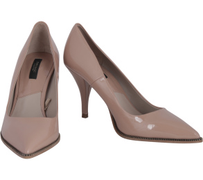 Zara Nude Heels