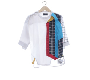 Oline Workrobe Multi Color Blouse