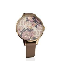 Olivia Burton Wildflower With 3d Bee Bracelet Gift Set Watch