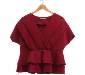 Wulf.i Maroon Blouse