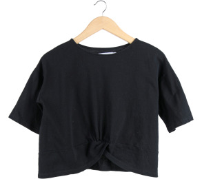 Cotton Ink Black Blouse