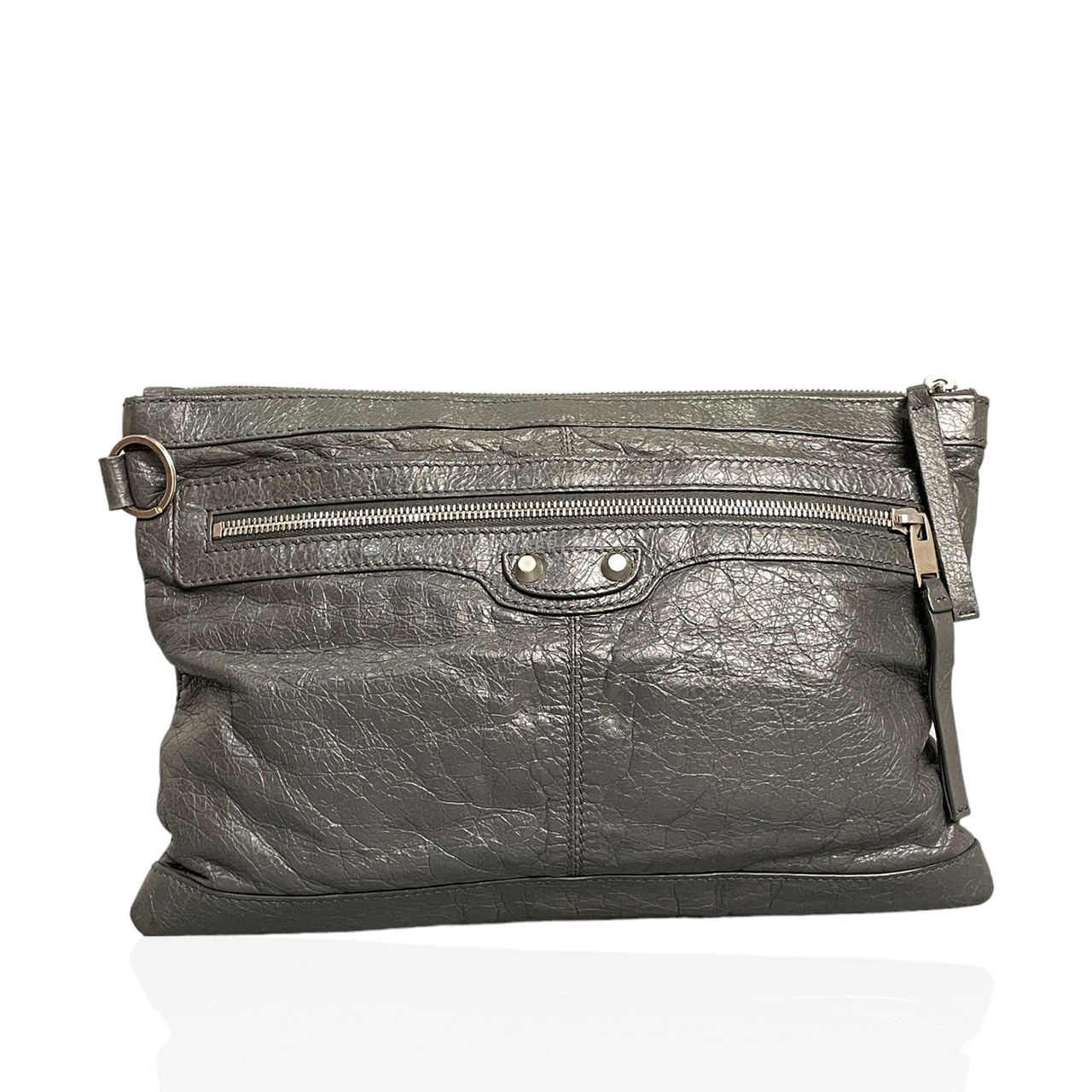 Balenciaga store clutch grey