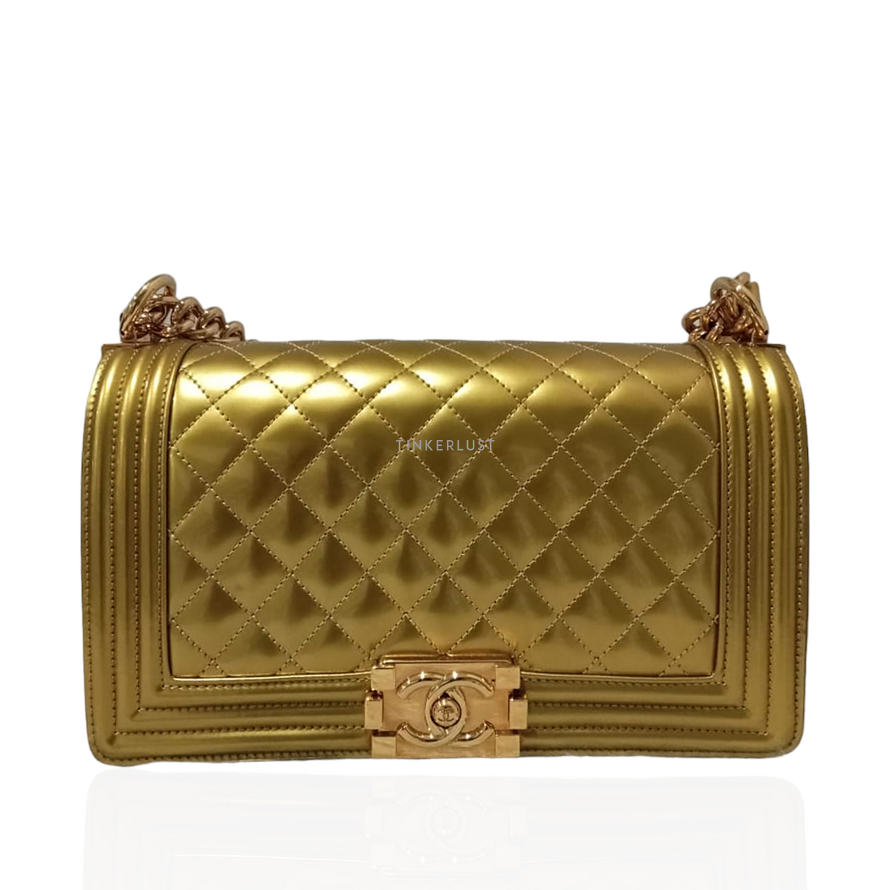 Boy chanel gold sale