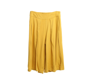 Mango Mustard Kulot Cropped Pants