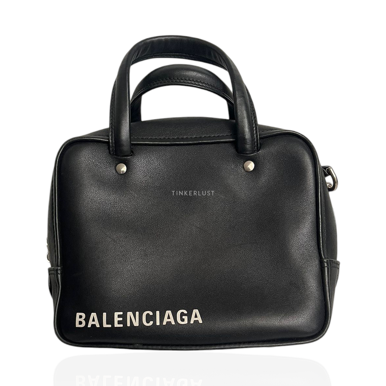 Balenciaga triangle best sale square xs