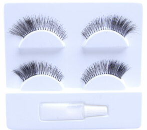 Lavie Black Feline Flick Double Layered Lashes Eyes