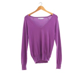 Zara Purple Knit Sweater