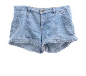 2.1 Denim Blue Denim Short Pants