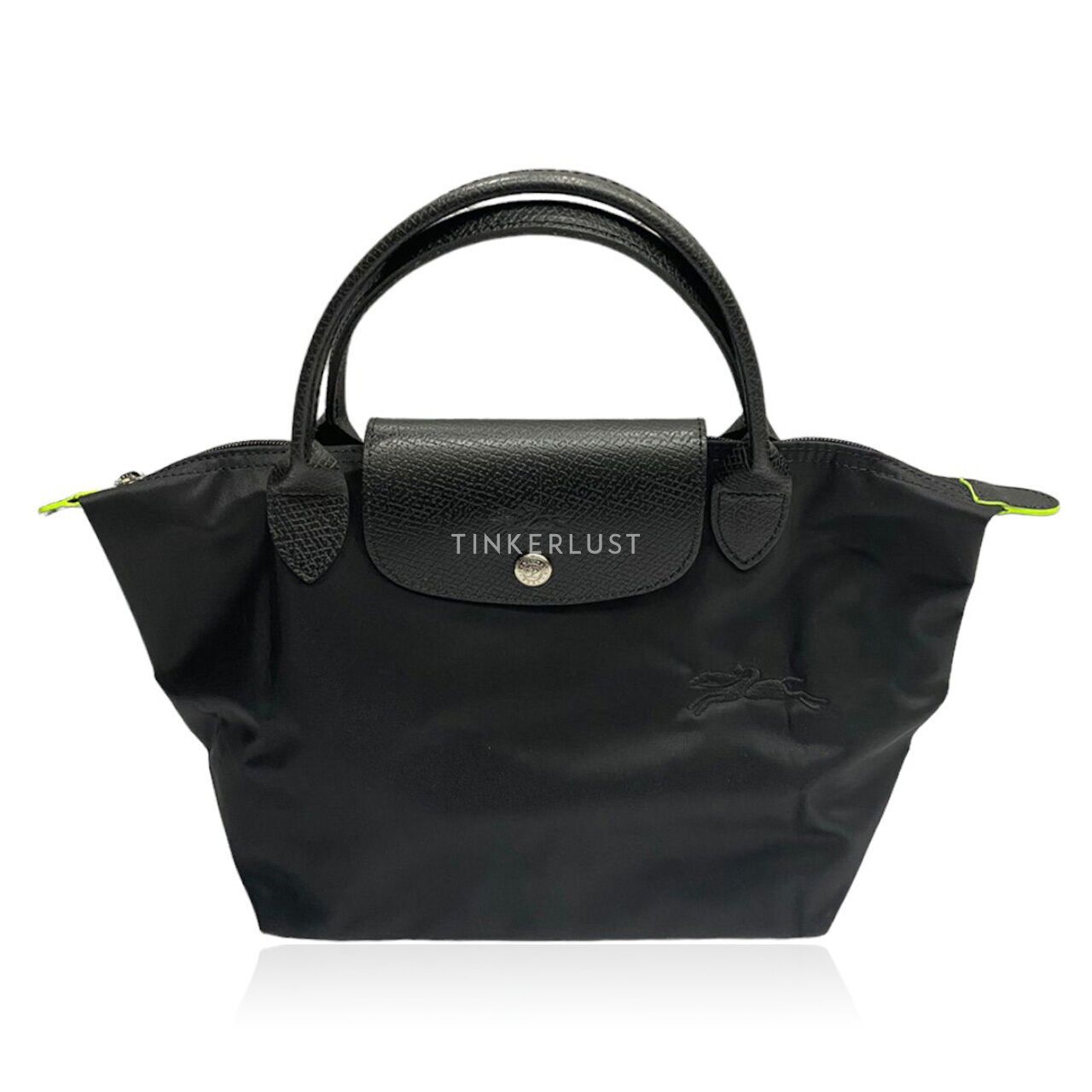 Longchamp small best sale short handle