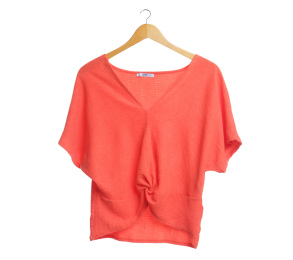 Zara Orange Blouse