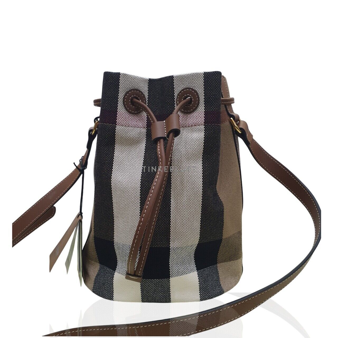 【BURBERRY】SLING BAG Burberry Sling Vintage Check Shoulder Bag | Neutrals | FARFETCH