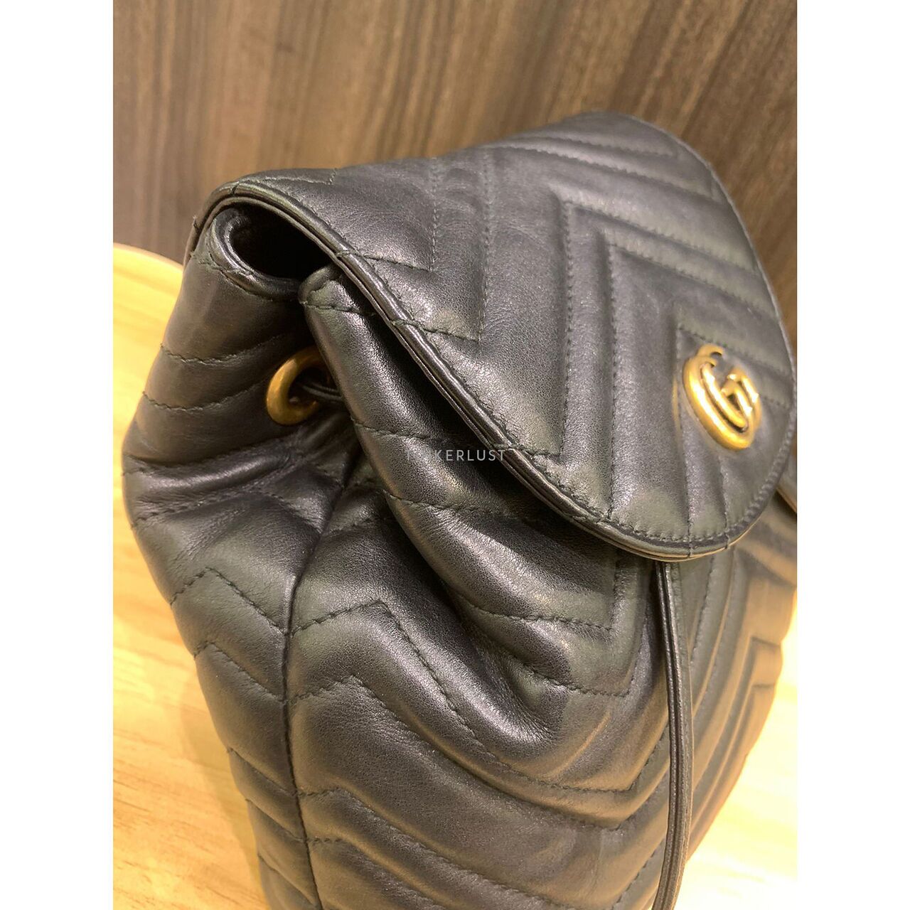 Black mini gg outlet marmont 2.0 backpack