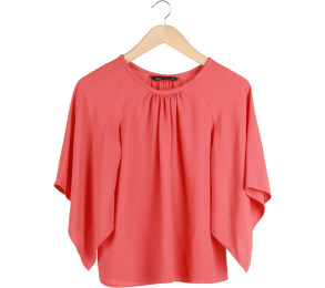 Zara Orange Blouse