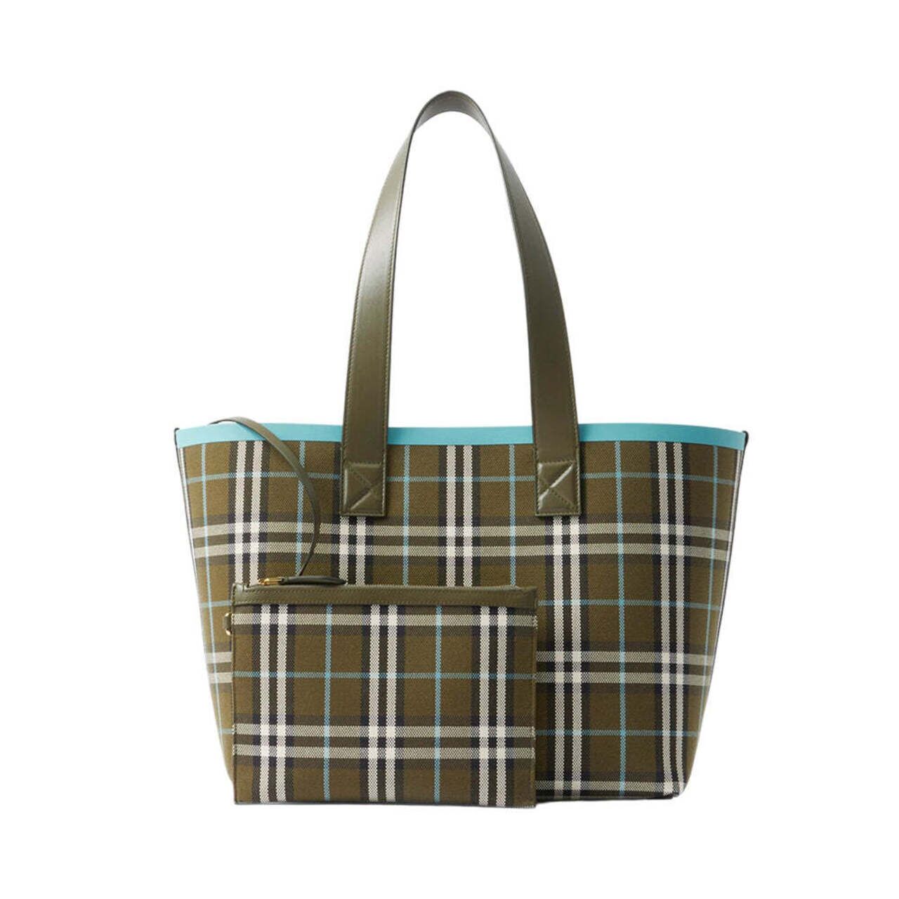 ショルダーバッグ Burberry Military Green Canvas Medium Tote T Burberry Military Green Canvas Medium Tote Trench Shopping