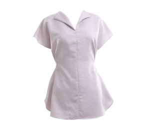 M by Mischa Lilac V-Neck Blouse