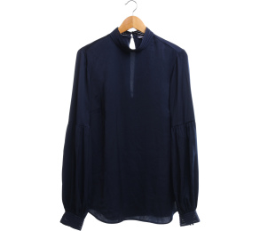 H&M Dark Blue Blouse