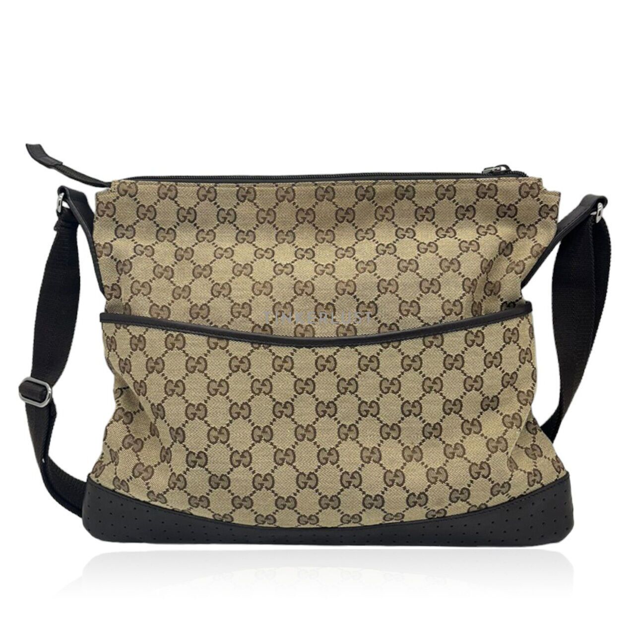 Gucci canvas sling on sale bag